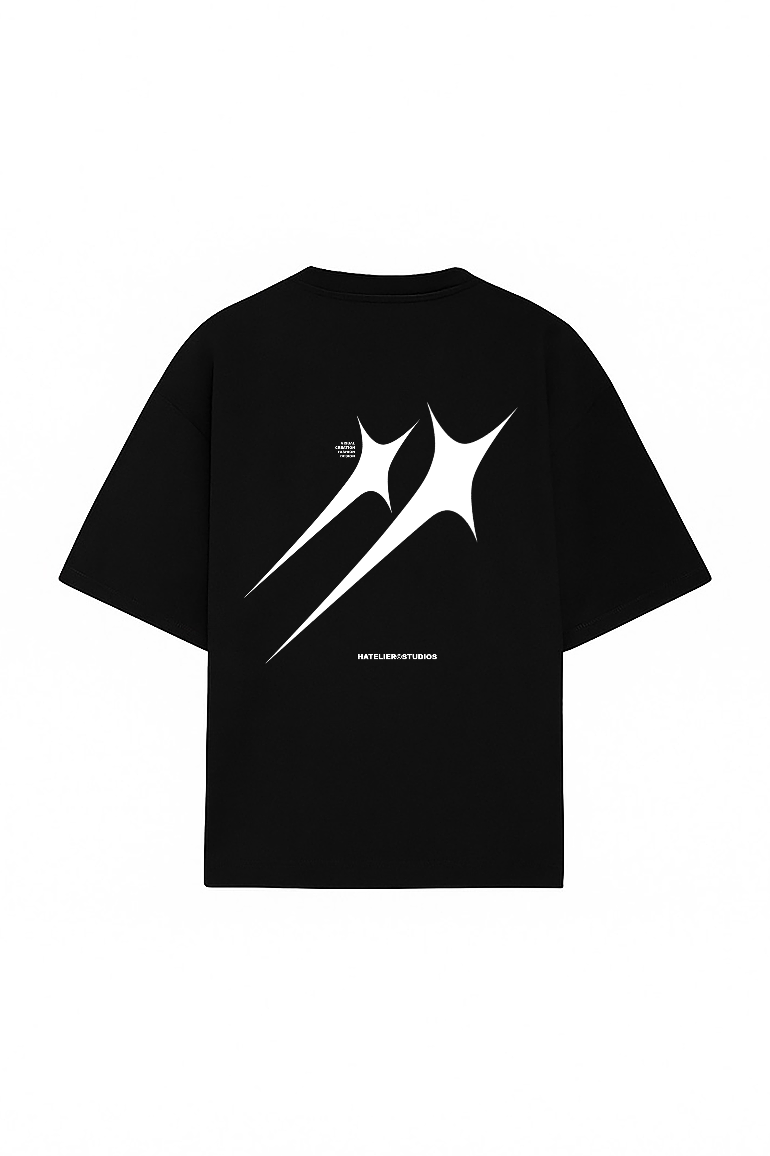 Hatelier Star Blck Tee