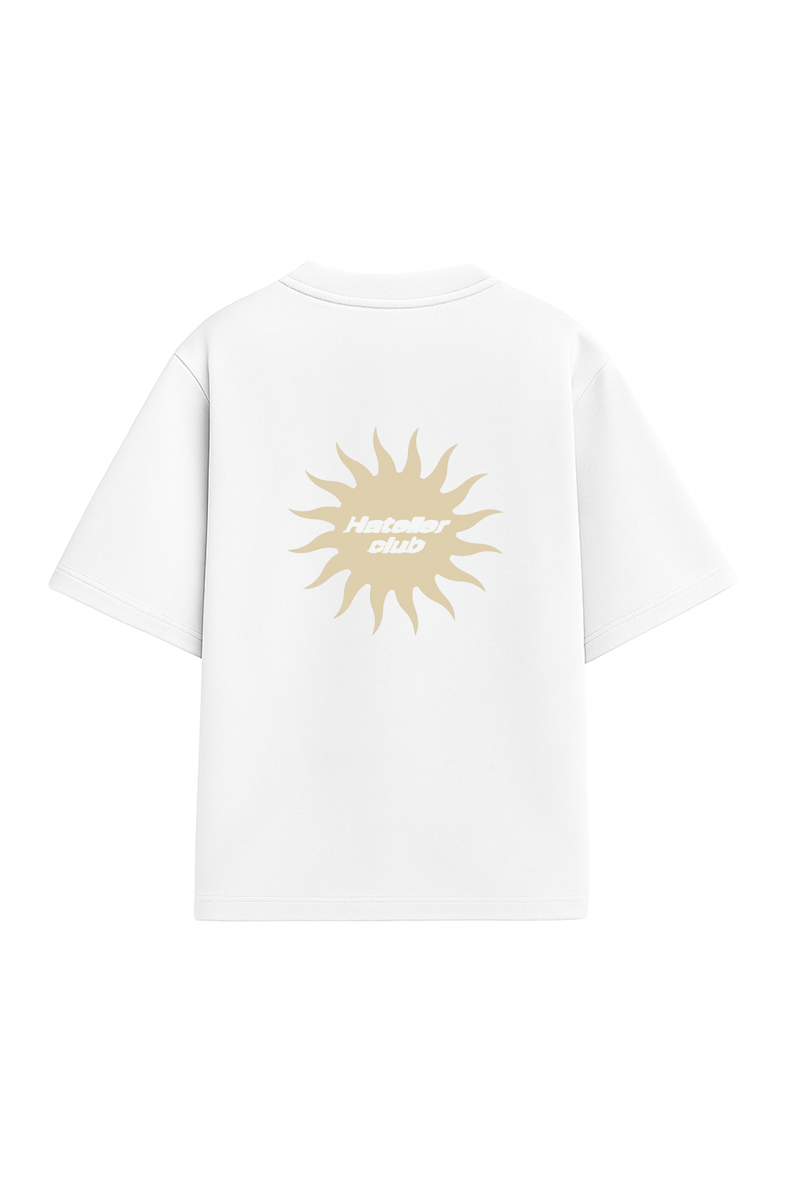 Sunrise Hatelier White Tee