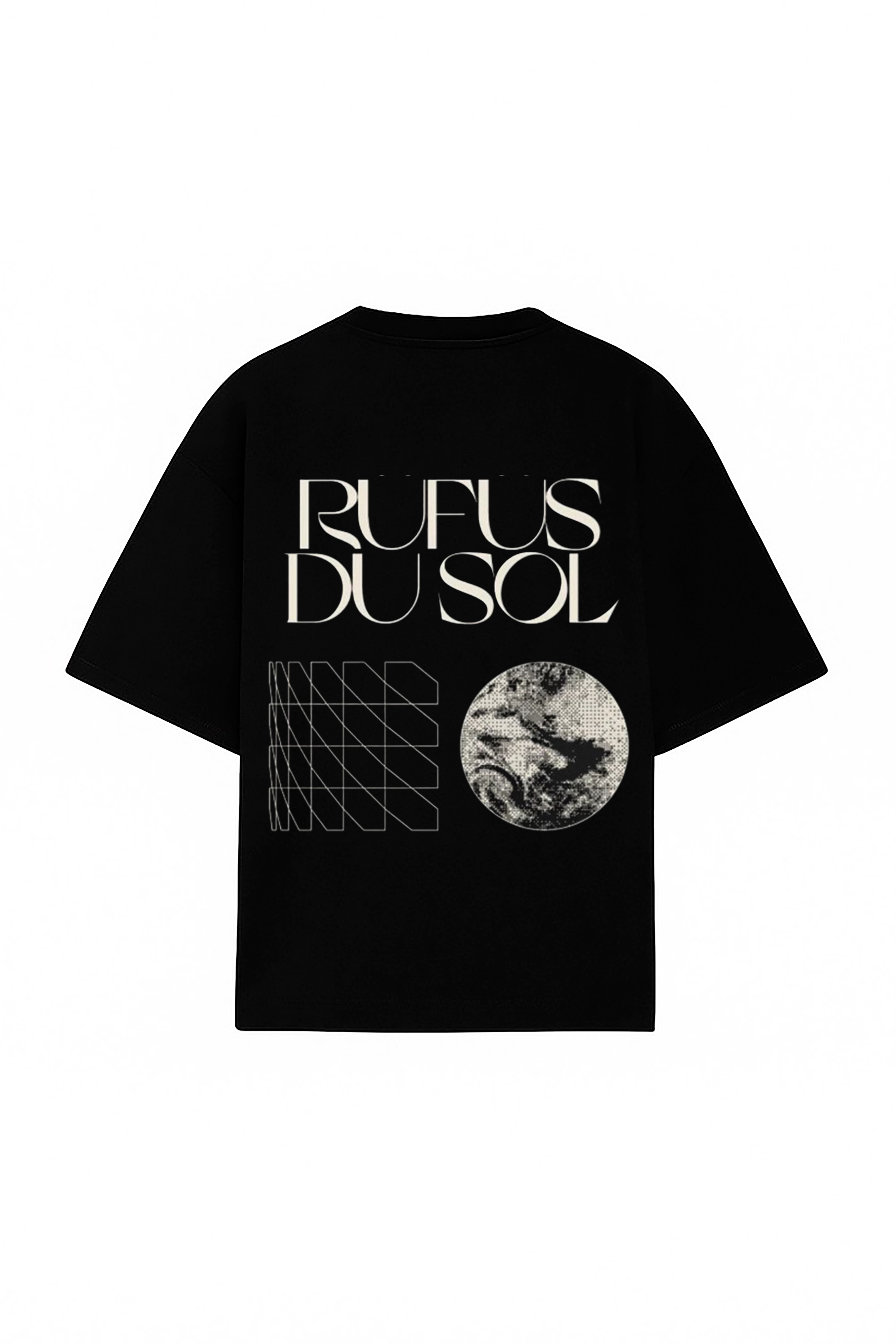 RUFUS Moon Black Tee