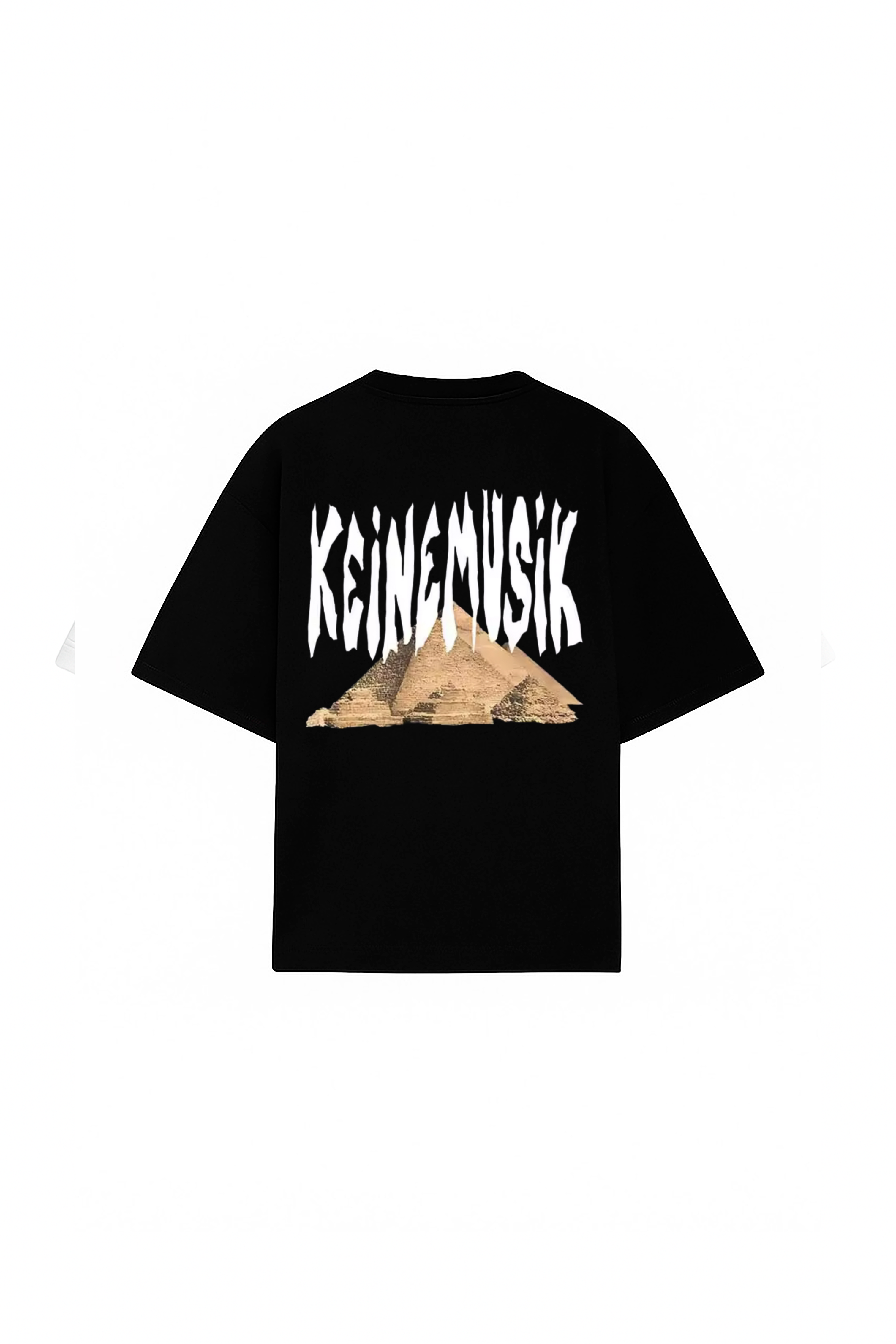 KM Piramids Black Tee