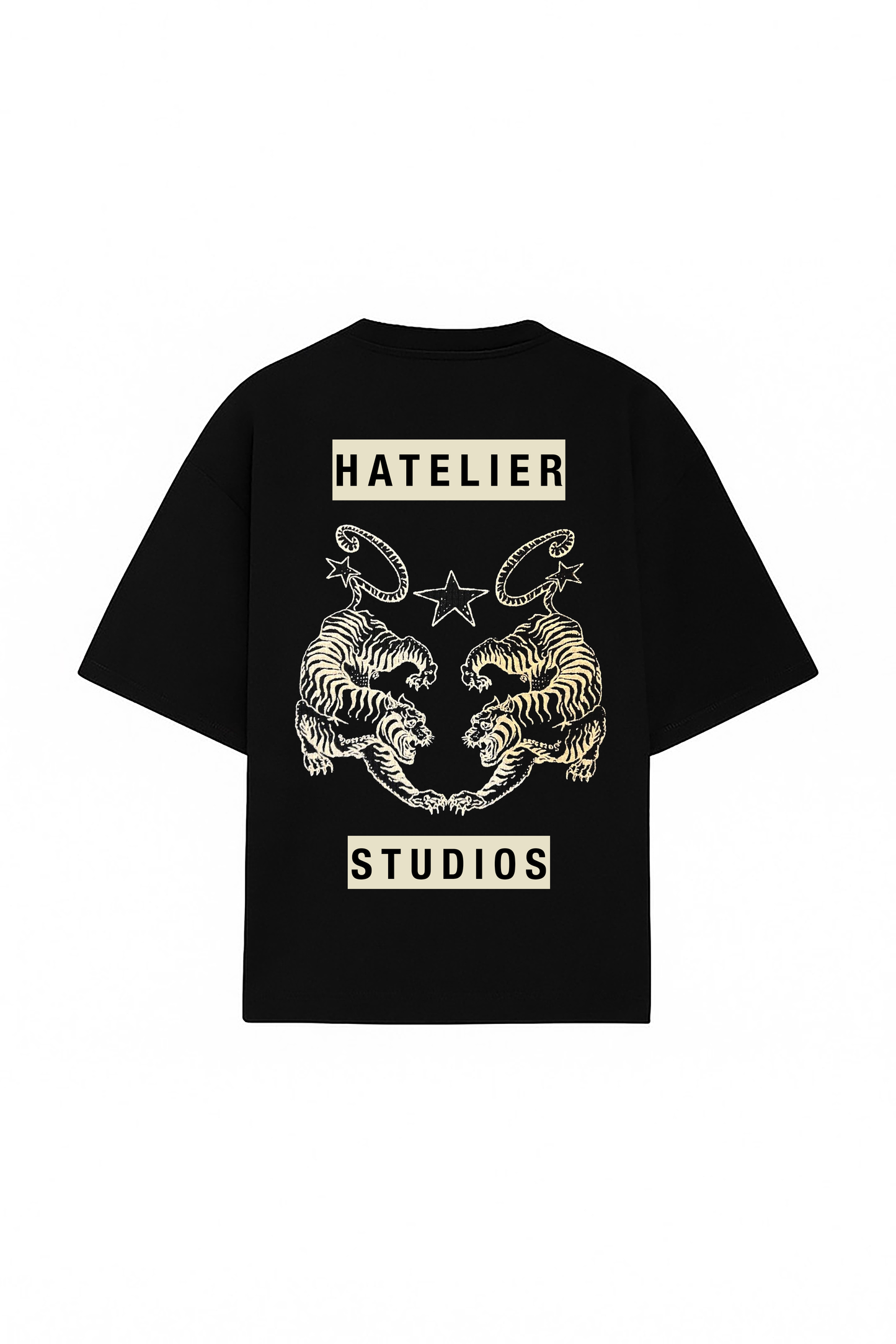 Tiger Black Tee