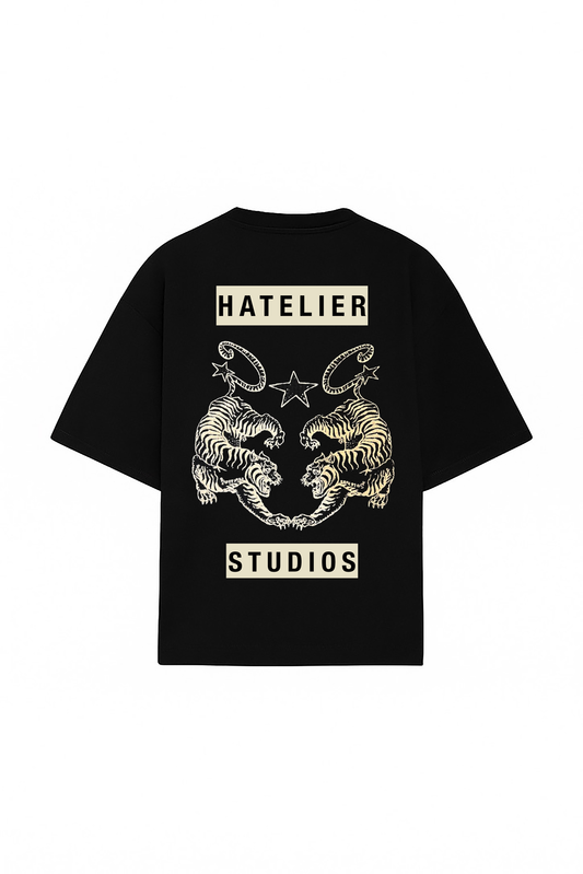 Tiger Black Tee