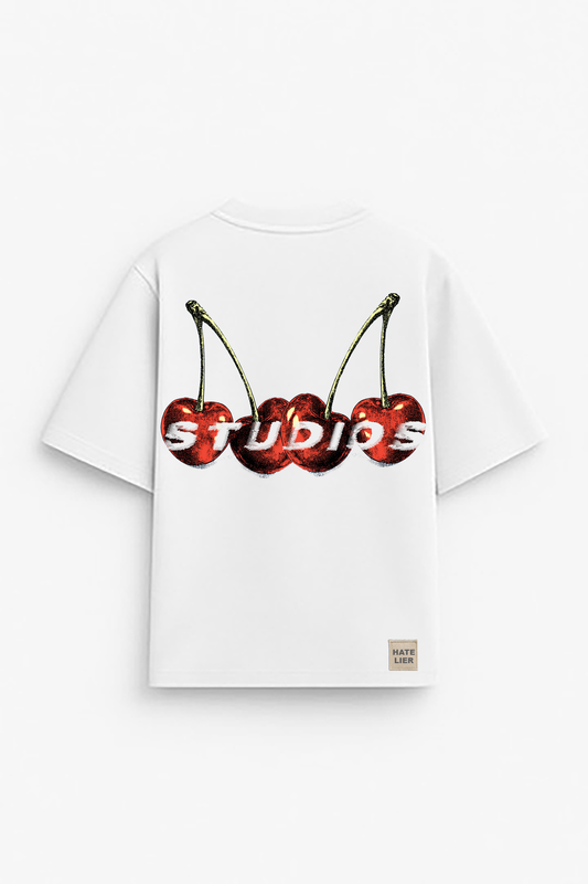Cherry Studios White Tee